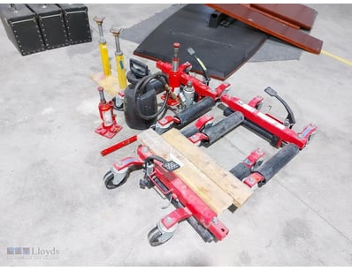Comprehensive automotive service equipment kit fea...
