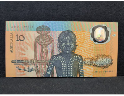 AUSTRALIAN $10 POLYMER BANKNOTE

This Is An Aust...