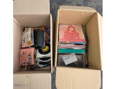 Records, assorted vinyl records including Glen Cam...