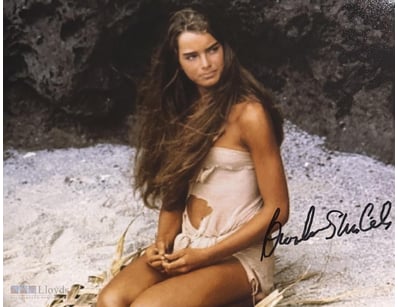 BLUE LAGOON'S BROOKE SHIELDS SIGNED PHOTO

Brooke ...