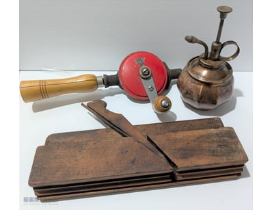 VINTAGE TOOLS INCL H SUTHERS WOODWORKING MOULDING ...