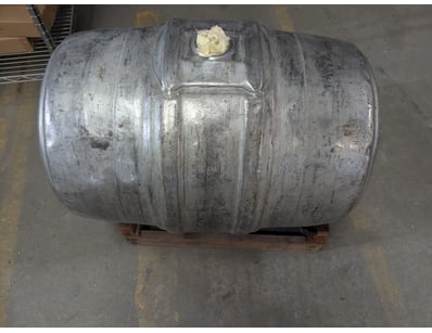 Aluminium Keg and stand(empty) 

Note: signs of ...