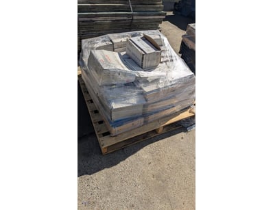 Assorted Porcelain Tiles, Quantity to Pallet 

Dim...
