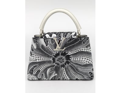 LOUIS VUITTON CAPUCINES BB YAYOI KUSAMA 2023 BLACK...