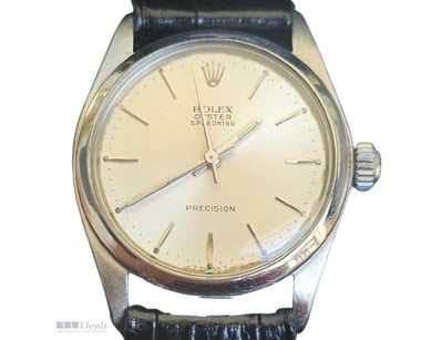 ROLEX OYSTER SPEEDKING PRECISION 30MM STAINLESS ST...