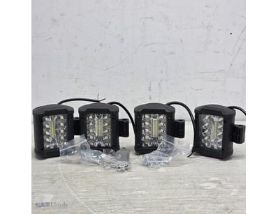 Bullbar spotlights, 4x led 12V 60W bullbar spotlig...