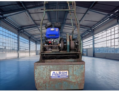 Vintage Alroh Engineering power mower, manufacture...
