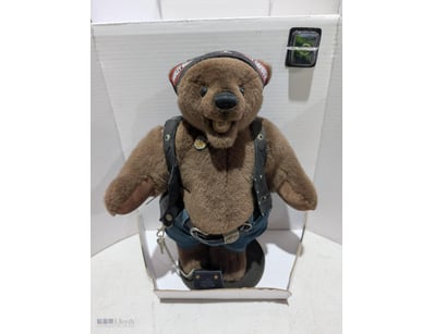 HARLEY-DAVIDSON THEMED TEDDY BEAR WITH BIKER ACCES...