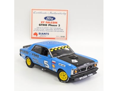BIANTE CLASSICS FORD XY FALCON GTHO PHASE 3 DIE-CA...