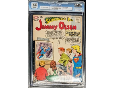 SUPERMAN'S PAL, JIMMY OLSEN #46 - DC COMICS SILVER...