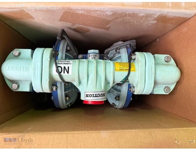 Unused Pump 2000 P50 Pneumatic Diaphragm Slurry Va...