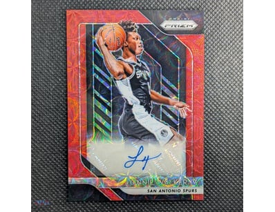 2018-19 PANINI PRIZM LONNIE WALKER IV ROOKIE SIGNA...
