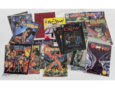 VINTAGE COMIC BOOK COLLECTION - 1990S ACTION AND H...