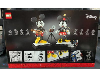LEGO DISNEY MICKEY & MINNIE MOUSE BUILDABLE FIGURE...