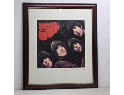THE BEATLES "RUBBER SOUL" LIMITED EDITION LITHOGRA...