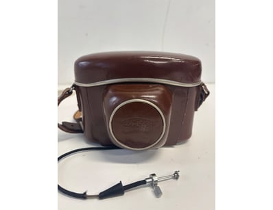VINTAGE KIEV IKON CAMERA WITH LEATHER CASE AND ACC...