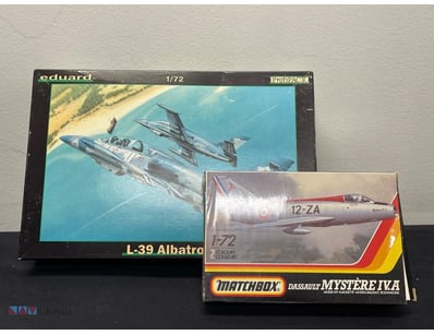 VINTAGE AIRCRAFT MODEL KIT COLLECTION - EDUARD L-3...