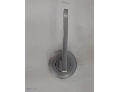 Delftrade, Elba Round, Passage Set, Satin Chrome, ...