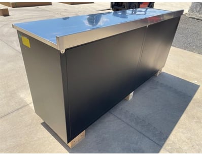 Unused 10 Drawer Stainless Steel Work Bench, Model...