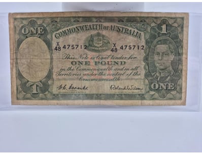 UNRESERVED Banknotes & Coins (A986) - Lot 1802
