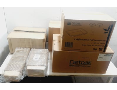 Assorted paper trays

Sold as a lot.

Note: it...