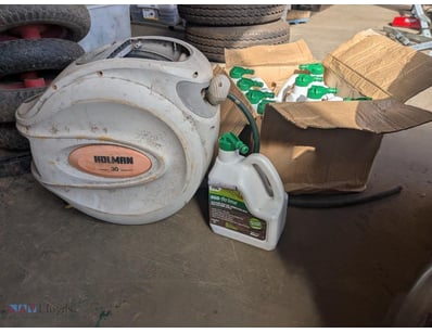 Holman 30 Hose Reel & 9x Soil Correction 

Sold as...