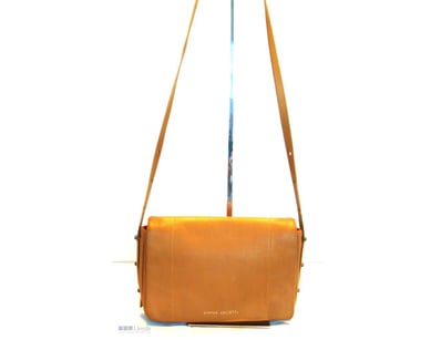 STATUS ANXIETY LEATHER HANDBAG WITH ADJUSTABLE STR...