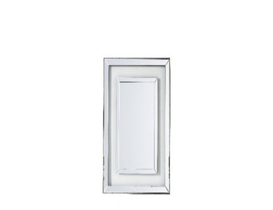 RRP: $392, Agostini Rectangle Mirror Champagne 685...