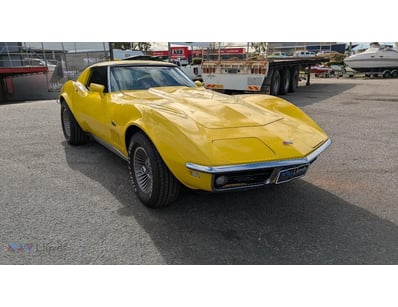 <b>1968 Chevrolet Corvette Stingray C3 Coupe - Yel...