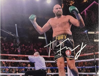 TYSON FURY SIGNED PHOTO

Tyson Fury Personally Sig...