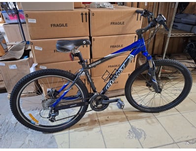 Giant Yokon Mountain Bicycle, Blue & Black Finish...
