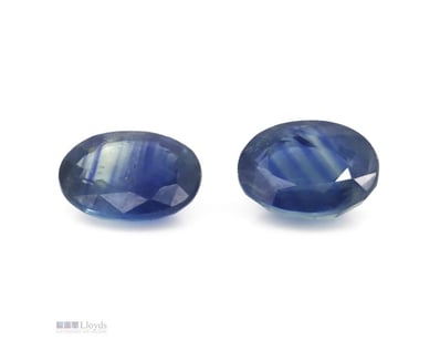 4.97CT TSW X 2, NATURAL SAPPHIRES     

Medium-Dee...