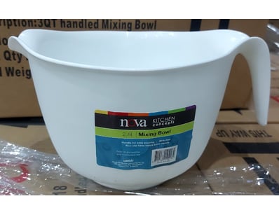 BOX LOT - QTY X 12 Nova Kitchen Concepts 2.8L whit...