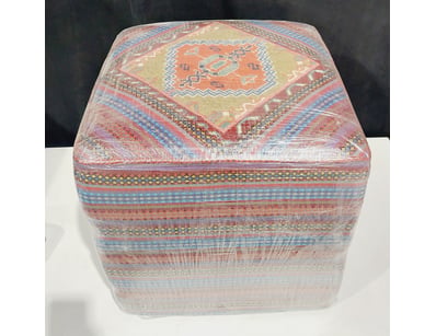 KILIM OTTOMAN POUF

Condition: Good - Refer To Ima...