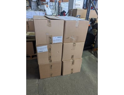 Homewares, 6 boxes including assorted ornaments, g...