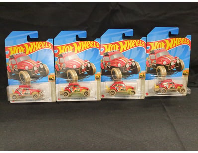 4 X HOT WHEEL TREASURE HUNTS INCLUDING VOLKSWAGEN ...