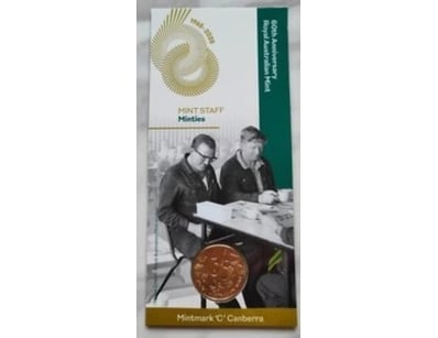 2025 $1 COIN 60TH ANNIVERSARY ROYAL AUST MINT- MIN...