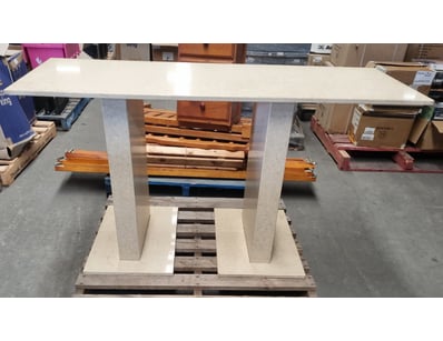 Table,nude colour, marble style

Dimensions: (H)...