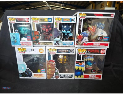 FUNKO POP! GAMES COLLECTION - SIX BOXED VINYL FIGU...