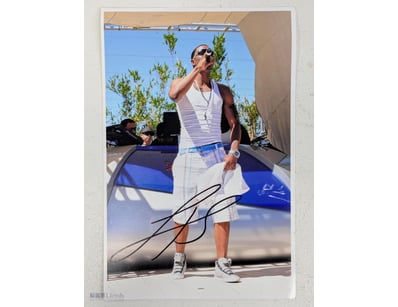 JASON DERULO MUSICIAN/SINGER HAND SIGNED PHOTOGRAP...