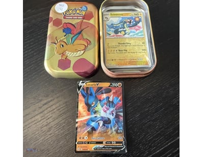 ASSORTED POKÉMON CARDS INCLUDING HOLOS, V & MORE. ...