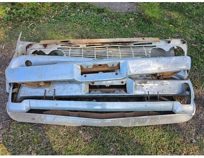 Assorted car parts, including bumpers

Sold as lot...