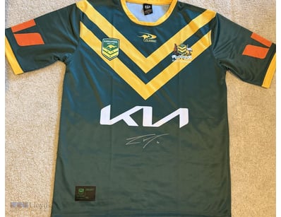 ISAAH YEO SIGNED AUSTRALIA JERSEY 

A Australia Je...