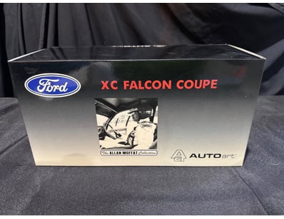 FORD XC FALCON COUPE DIE-CAST MODEL - THE ALLAN MO...