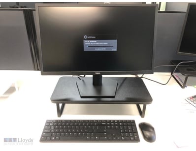 OFFICE SET UP LOT, Computer Screen, Keyboard and m...
