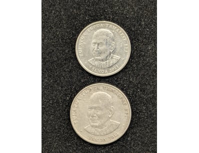 COLLECTION OF TWO SAMOAN CURRENCY

Years Include...