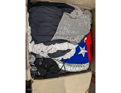 Costumes Assorted Adults Costumes, Qty to box 

So...