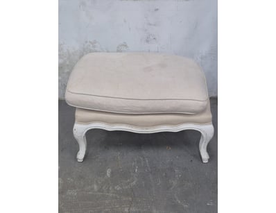 Ottoman, White, White Timber
Approx Dimensions H7...