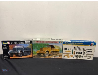 VINTAGE MILITARY MODEL KIT COLLECTION - GERMAN WWI...