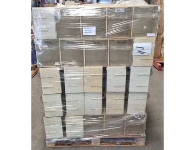 Fischer storage cabinet system.cream coloured,mult...